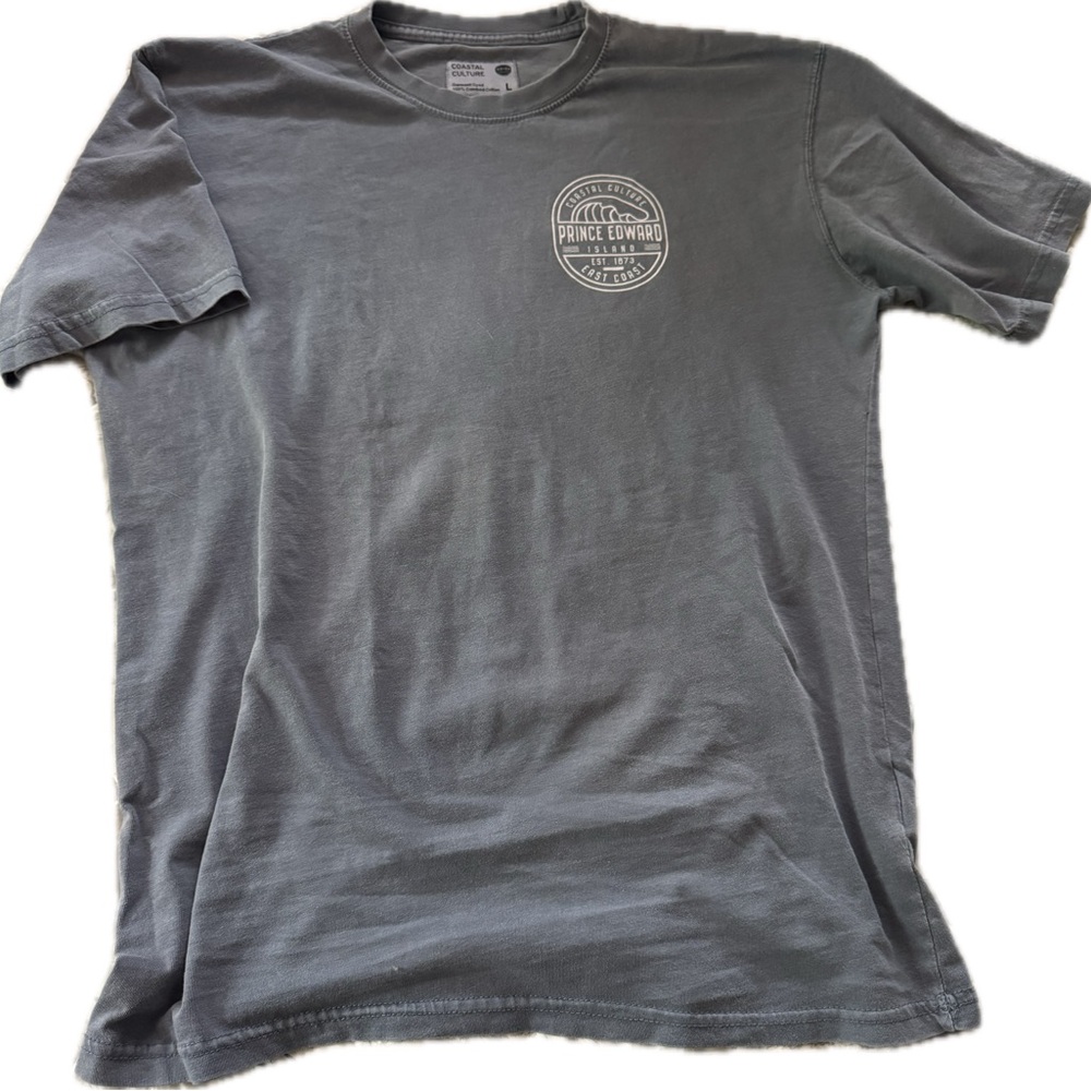 Gray Short Sleeve Men's Tee